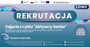 Rozpoczynamy rekrutację Aktywny Senior
